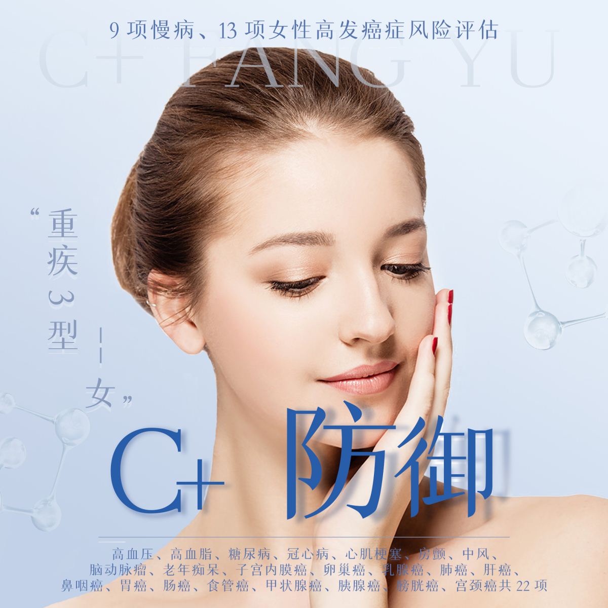 C+防御II型—女性肿瘤易感基因检测—CC