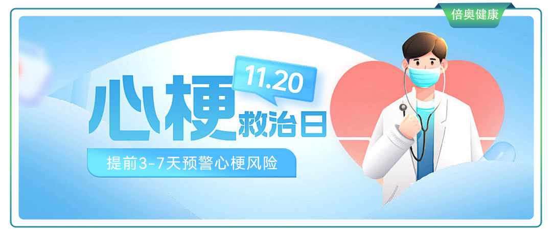 倍奥预警手表提前3-7天预警心梗风险！▏中国心梗救治日