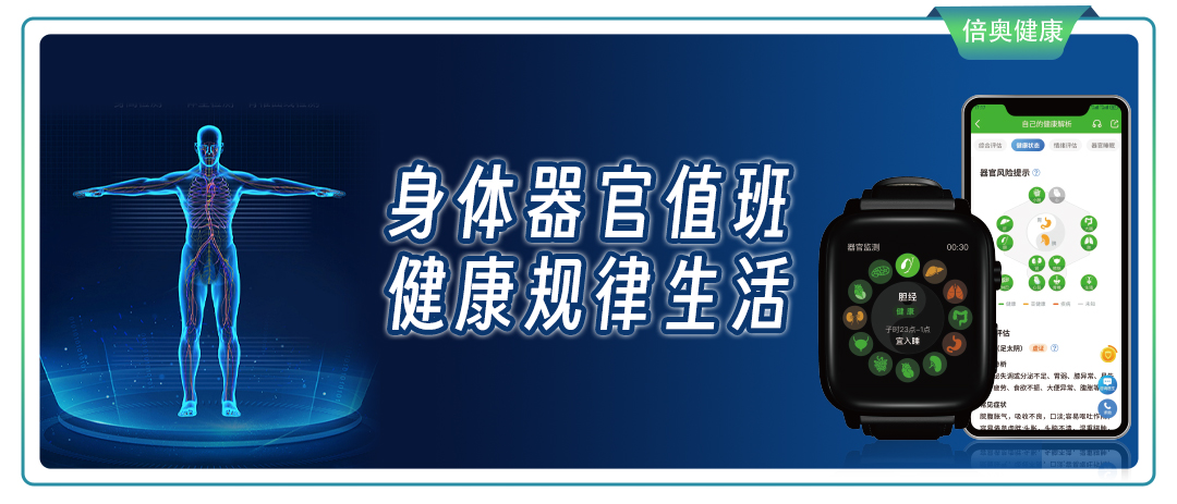 身体器官值班，健康规律生活！